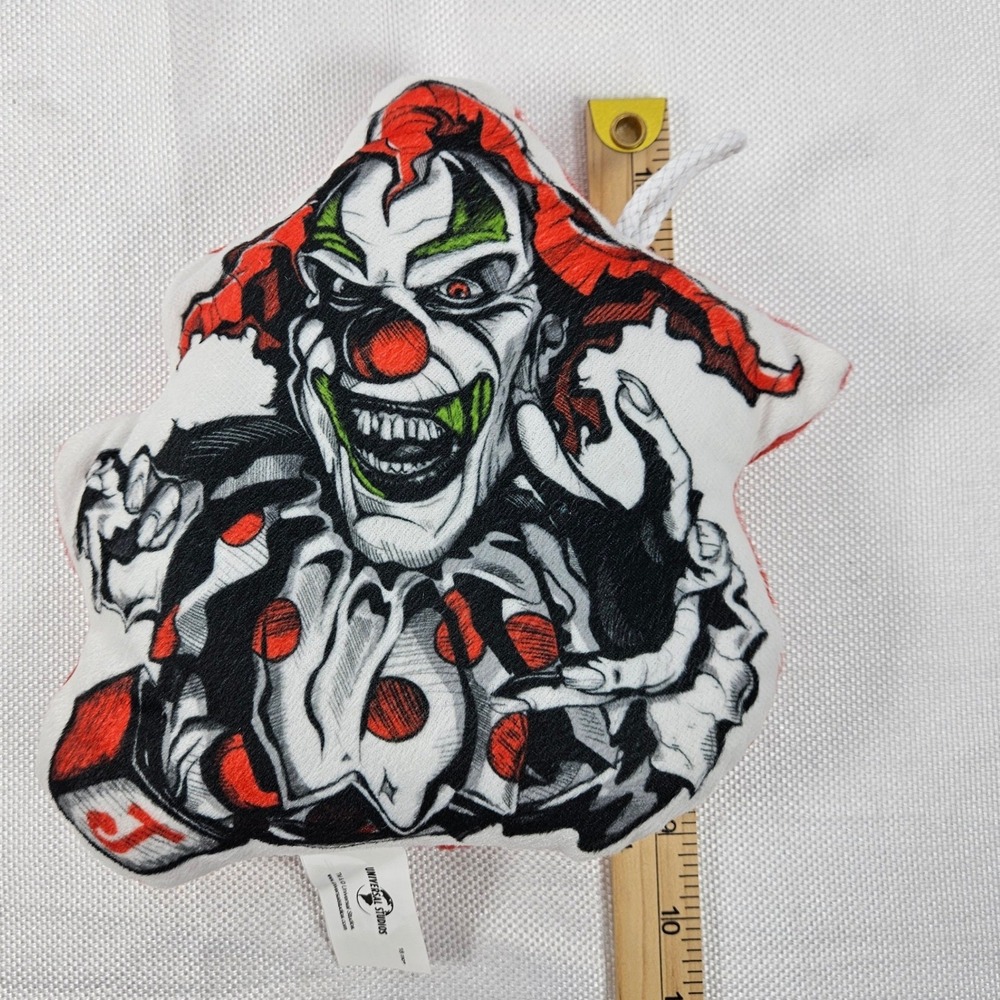 Universal Studios‎ HHN 30 Years of Fears Jack the Clown Plush Pillow Orlando - Picture 6 of 6